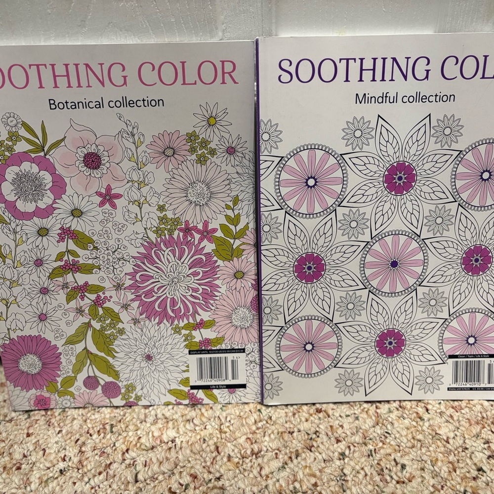 Soothing Color Adult Coloring Books